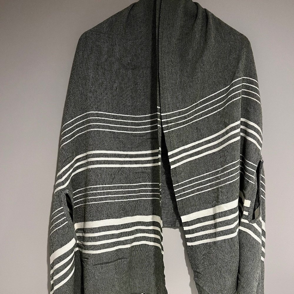 J. Crew Shawl Wrap with Arm Holes - OS